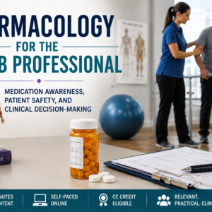 Pharmacology for the Rehab Professional