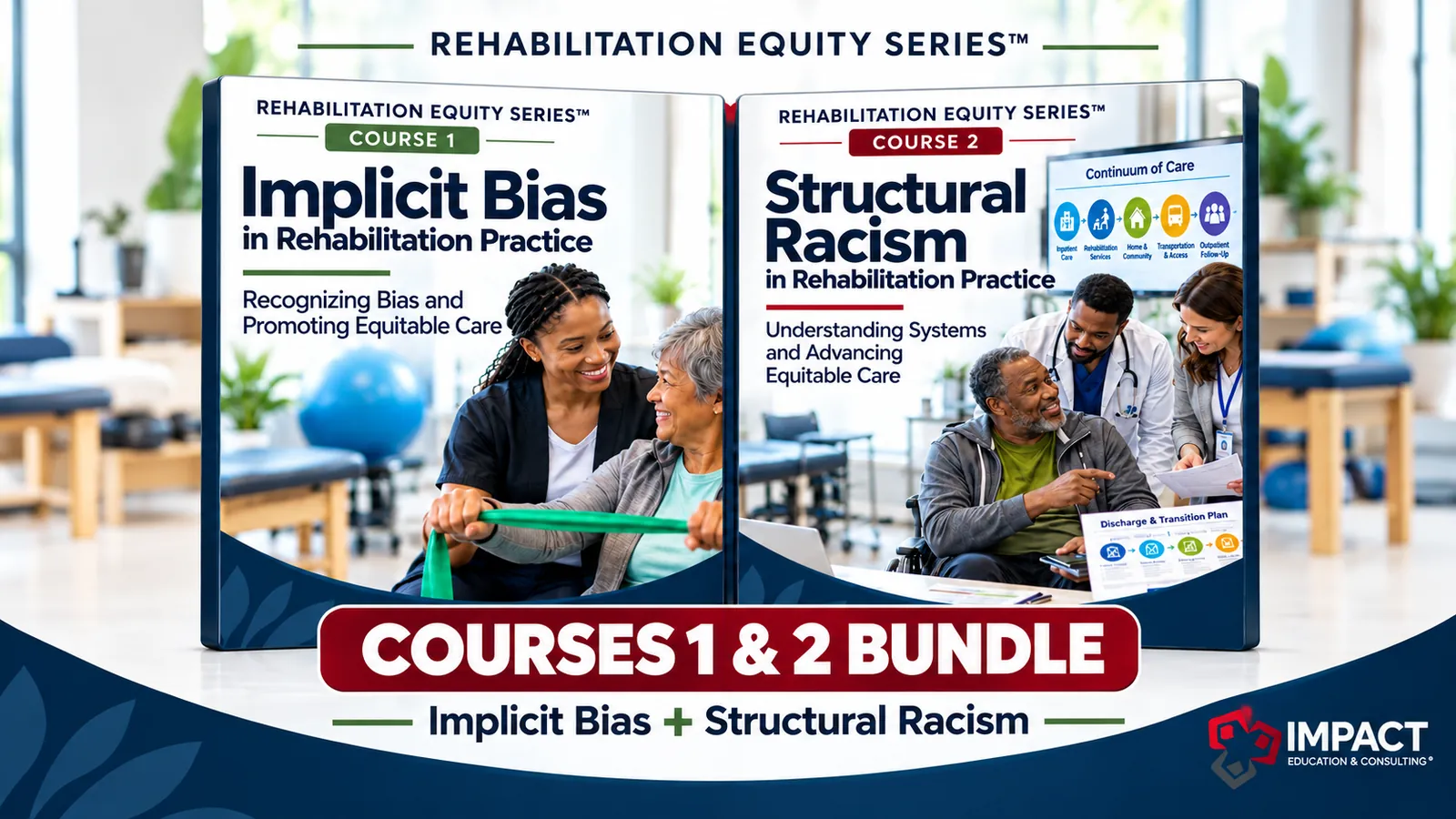 Courses 1 and 2 Bundle: Implicit Bias and Structural Racism course covers